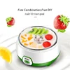1L Electric Mini Yogurt Maker Automatic Multifunctional Household Rice Wine Maker DIY Yogurt And Natto Fermenting Machine 220V 1