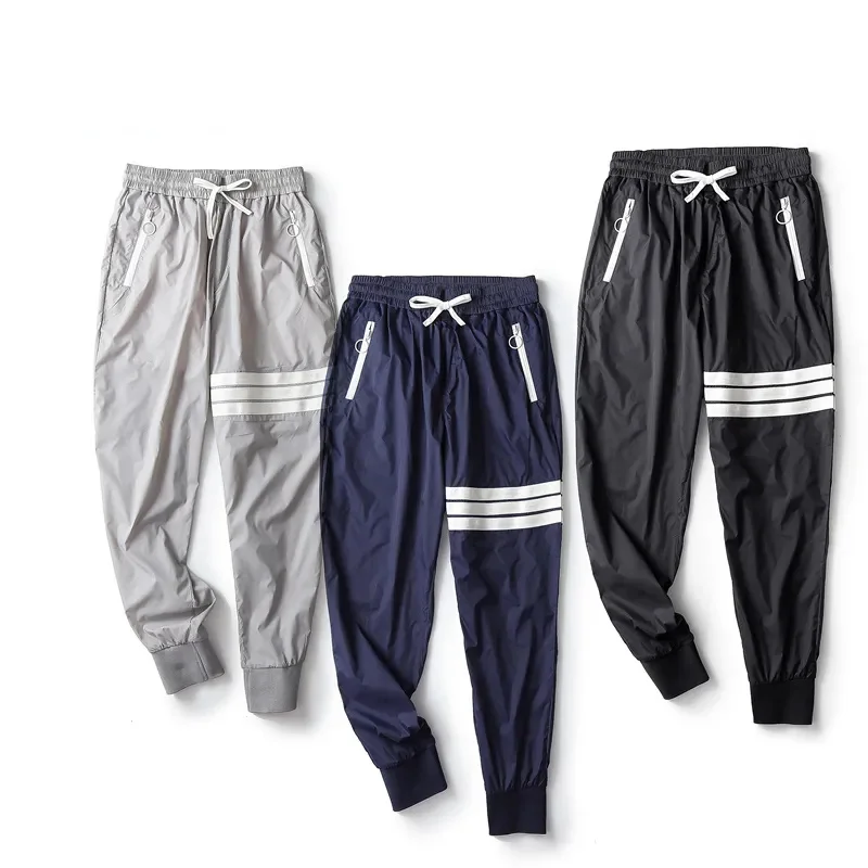

TB same summer classic contrast color stitching high gram heavy terry cotton men's and women's casual five-point shorts