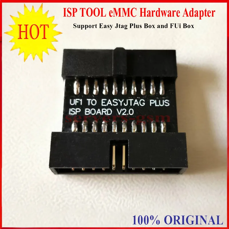 새로운 EASYJTAG EMMC 2 in 1 ISP 어댑터 도구, Z3X-Easy Jtag Plus 및 FUI Box 지원