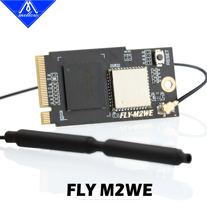 Placa Mellow-fly-m2we V1.0 16g Emmc e 5g Wifi Mais Rápido Mais Estável para Impressora 3d Fly-delta Gemini V2.0 Board Klipper Rrf
