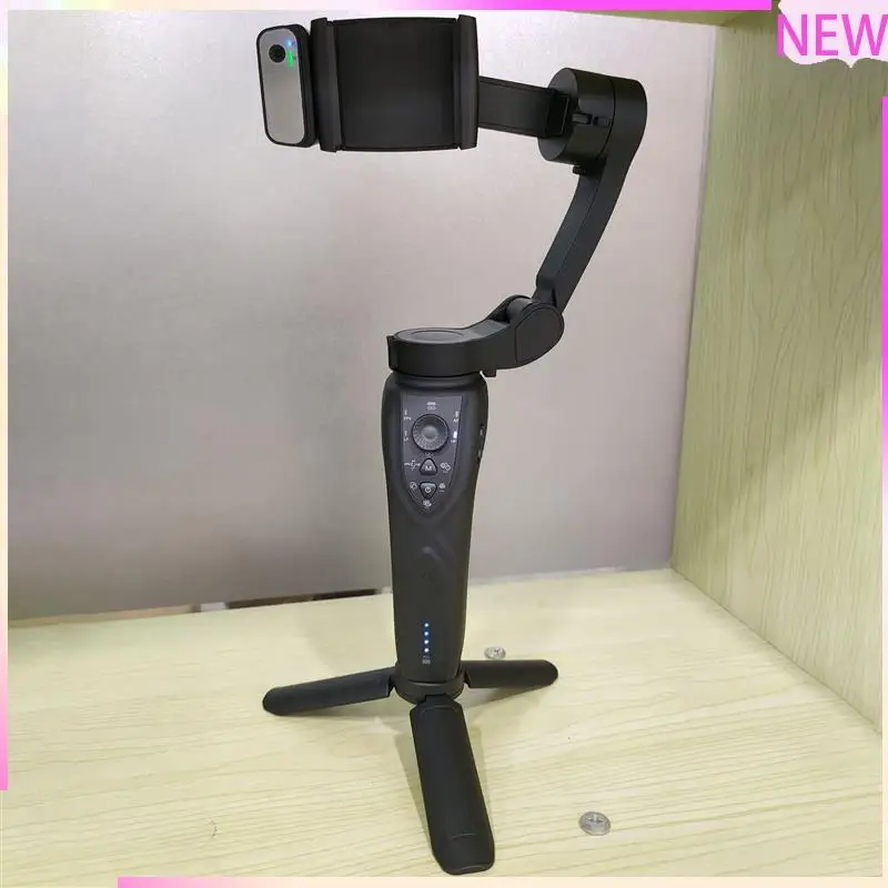 B27B F12 3축 핸드헬드 짐벌 스마트폰 스테빌라이저 휴대폰 셀카봉 (폰 브이로그용, 흔들림 방지 비디오 녹화)