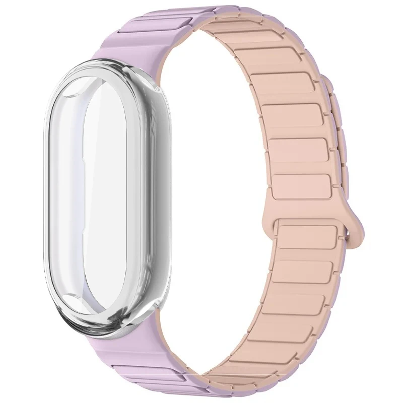 Magnetic Silicone Strap with TPU Bumper Case