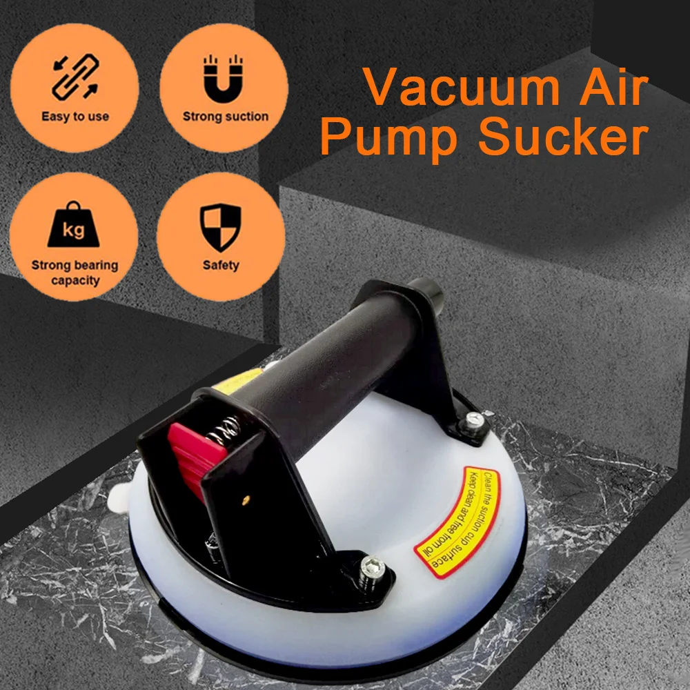 8-inch Crane Vacuum Suction Cup With Handle for Granite & Glass Lifting Window Replacement Suction cup For Tile Handling Tools