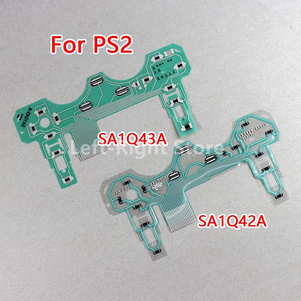 5Pcs Circuito Stampato Pcb Ribbon Per Sony Ps2 H Sa1Q43-A Sa1Q43A Controller Pellicola Conduttiva Tastiera Cavo Flessibile Per Ps2 Sa1Q42A