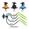 2L 4L 8L Dripper Irrigation 3/5mm Hose 2/4-Way Connector Water Splitter Emitter Drip Arrow Micro Drip System Garden Accesorries 2