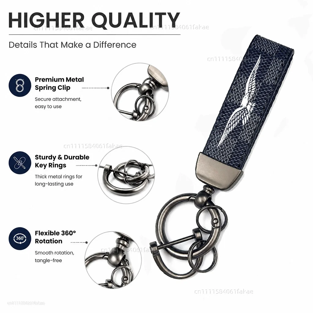 Custom Logo Motorcycle Keychain - Premium Quality