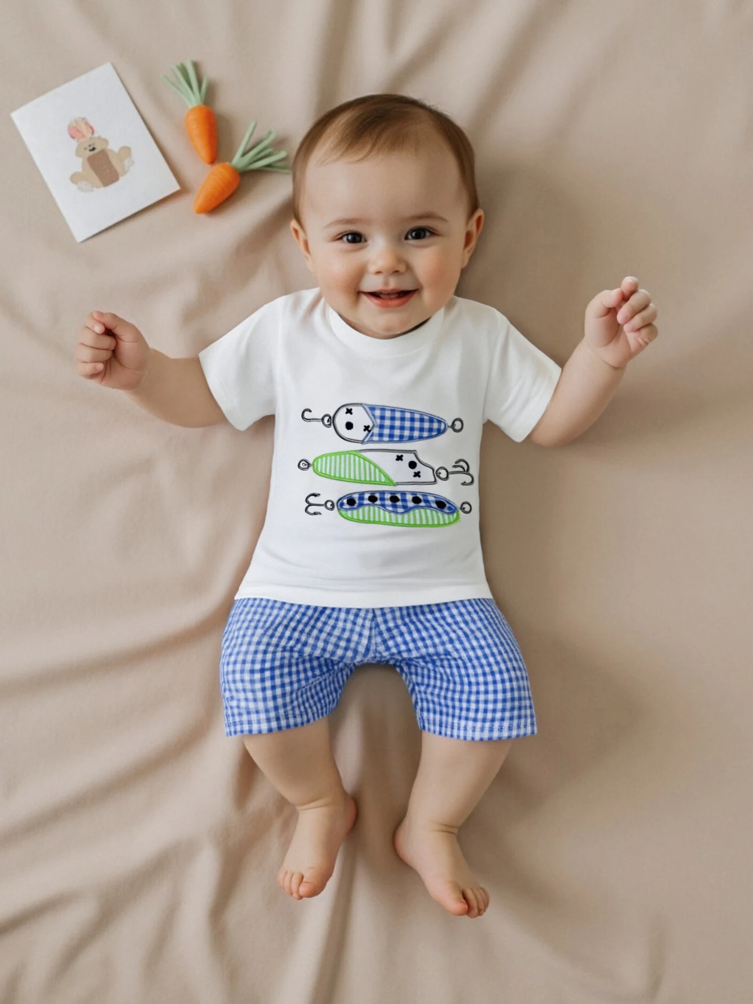 3Pcs Baby Girl Spring Outfits Long Sleeve Floral Print Top Pants Headband Set Infant Clothes for 0-24 Months 2