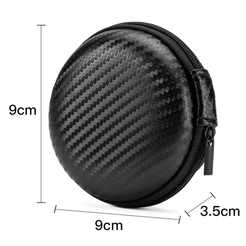 휴대용 미니 3C 하드 쉘 디지털 가제트 보관 가방, 인조 가죽 이어폰 충전기 케이스, 데이터 케이블 U 디스크 정리함