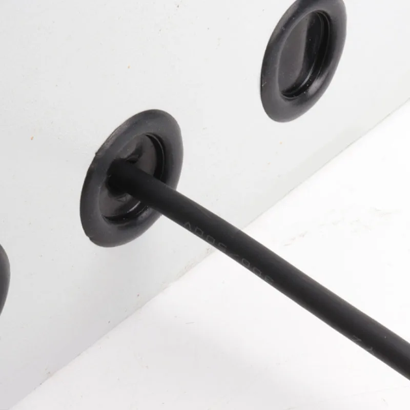 Schwarze einseitige Gummi-Kabeldurchführungen, Abdeckung für Blindlöcher, Gummi-Schutzspulenabdeckung, Dichtung 14MM~100MM – Detail 5