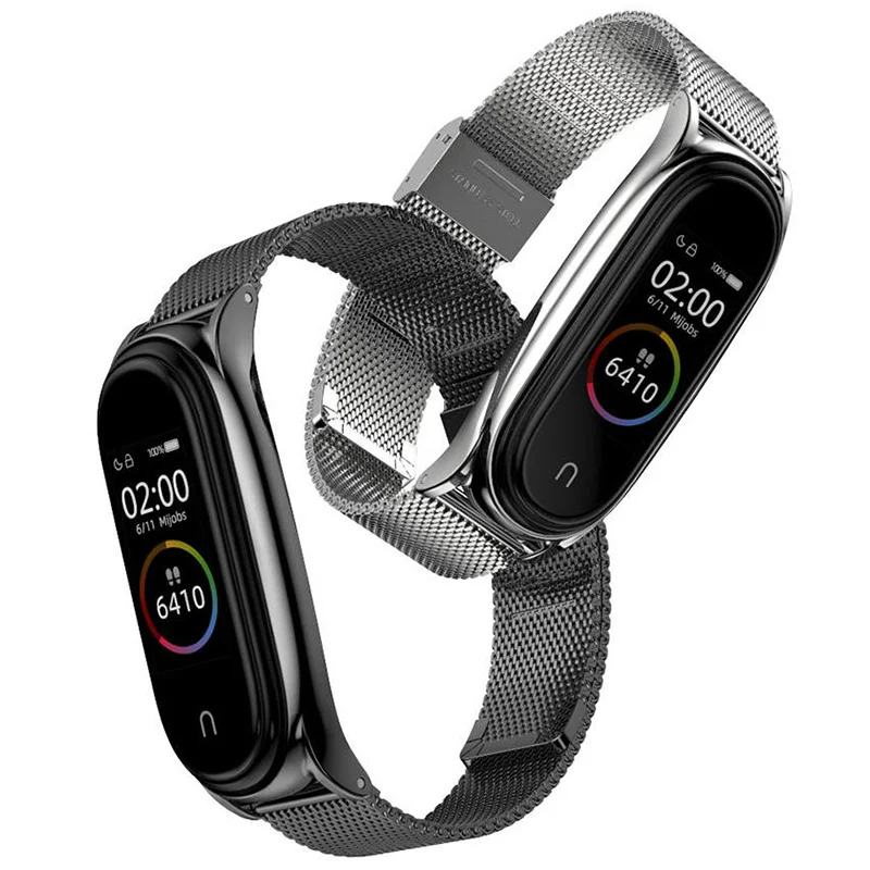 Luxury Stainless Steel Milanese Bracelet Wristband Strap