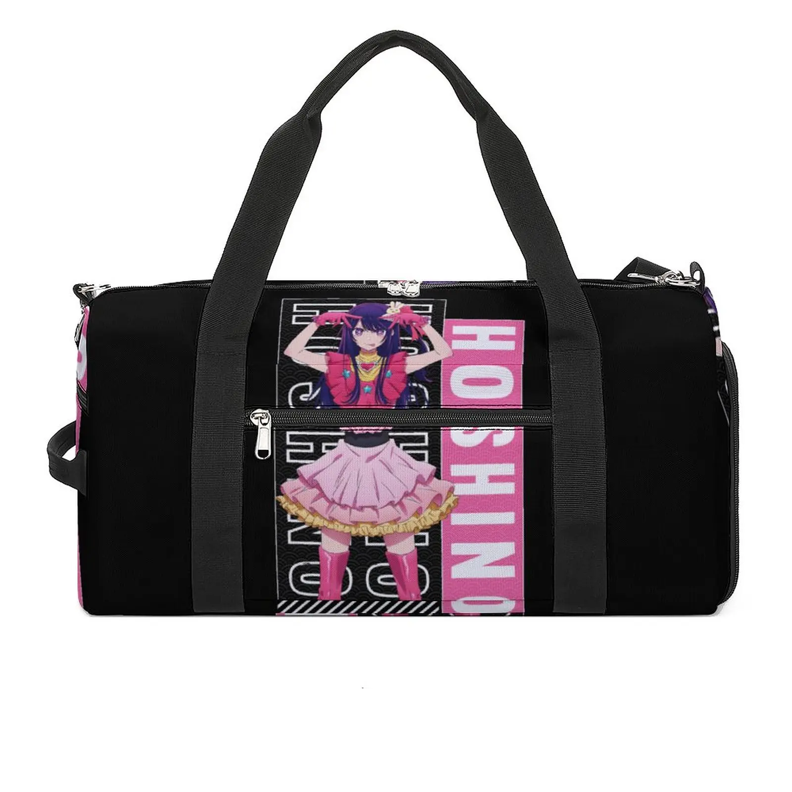 

Oshi No Ko Sports Bags My Favorite Idol Classic Luggage Gym Bag Large Colorful Handbags Men Design Waterproof Fitness Bag