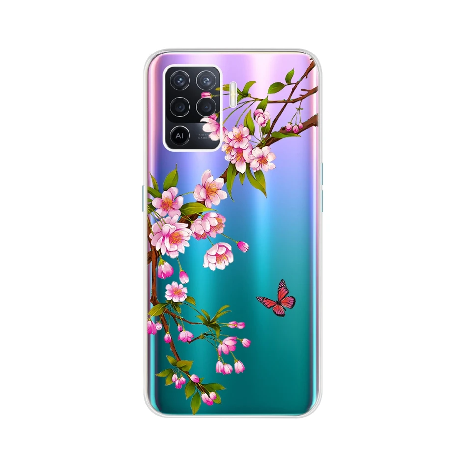 Stylish Floral Soft Silicone Phone Case - TPU Protective Cover