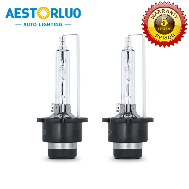 

2pcs AESTORLUO G5 Super Quality D2S HID Xenon Bulb 35W Car Xenon Halogen Headlight Lamp 6000K 8000K 5 Years Warranty Error Free