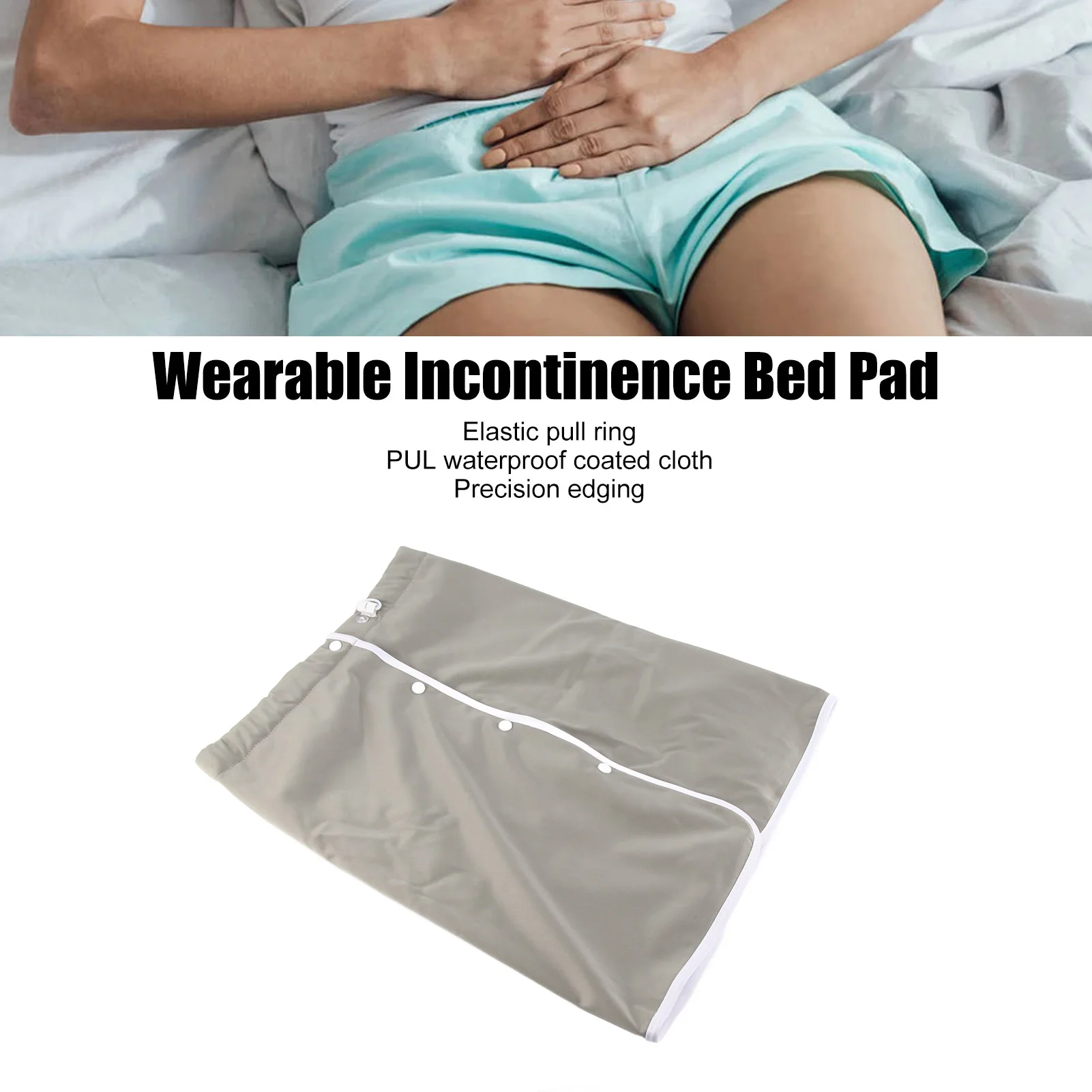Incontinence Diaper Skirt Washable for Bedridden Elderly