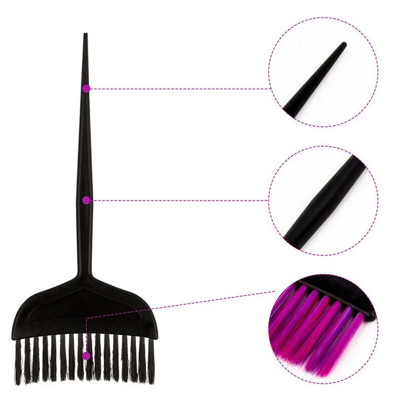 Description Picture 4 of item1Pc Hair Dye Coloring Brushes Dual-Purpose Hair Coloring Dyeing Paint Tinting Comb Salon Hairdressing Hair Coloring Tool