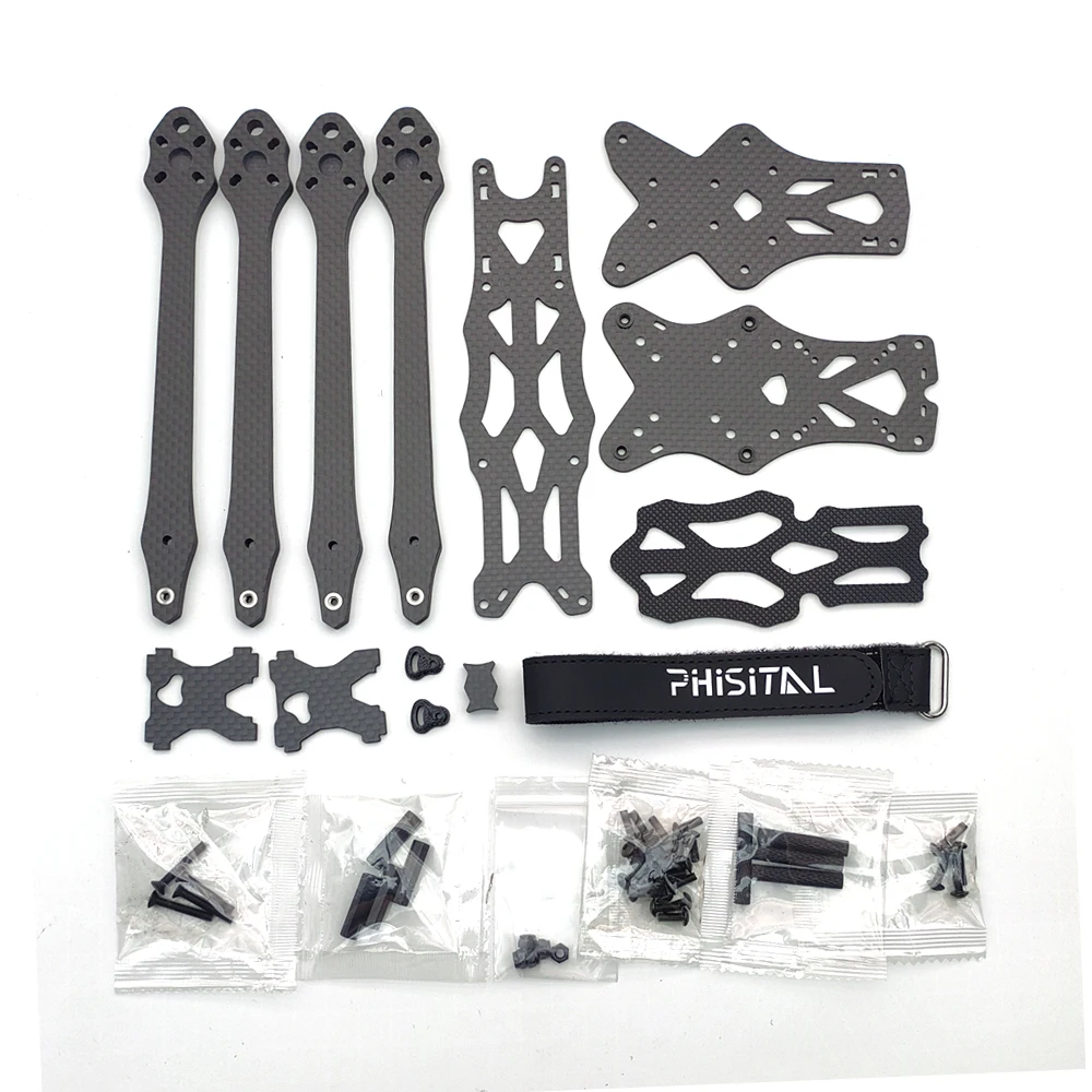 APEX HD カーボンファイバー FPV フレーム フリースタイル 5/6/7