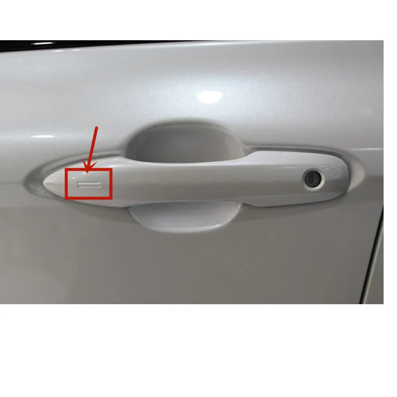 For Toyota Camry XV70 2018 2019 2020 2021 2022 2023 Car Accessories Door Handle Cover Trim Plastic Imitation Carbon Fiber