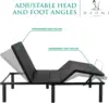 Deep Sleep Enabling Serenity Adjustable Bed Frame Full, Head & Foot Incline, 7 Adjustable Positions, Wireless Remote, Compact 6