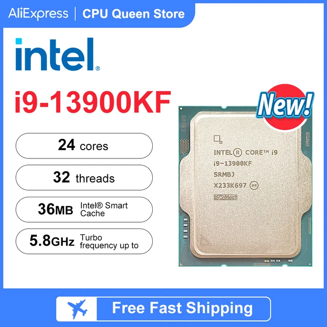 New Intel® Core™ I9-13900kf Processor 24 Cores And 32 Threads