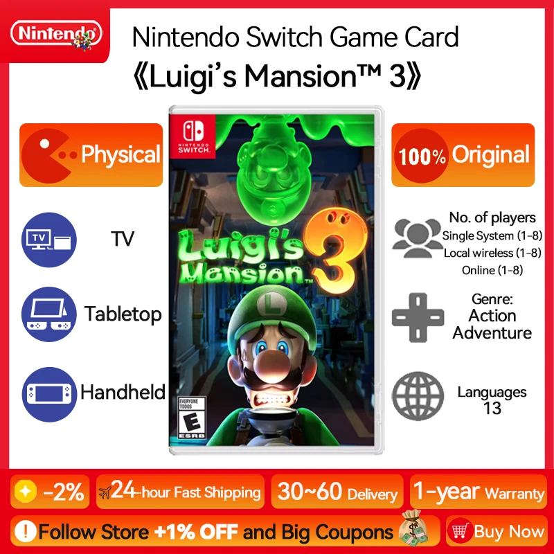 ルイージ マンション 3 Nintendo Switch ゲーム セール Nintendo