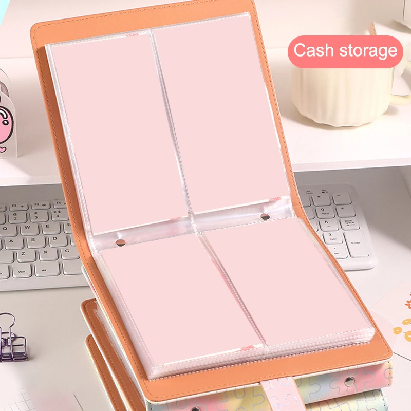 Money Savings Challenge Binder High-capacity Savings Challenges Book With Envelopes Reusable Waterproof Cash Budget Notebook