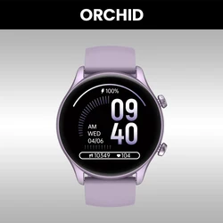 Advanced Voice Calling Smartwatch with Large HD Display & Fitness Tracking (Orchid)