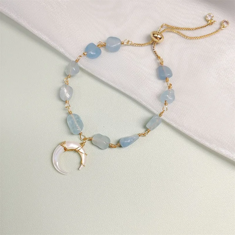 Cang Lan Jue Cosplay Xiao Lan Hua Bracelet Love Between Fairy and Devil Crescent Bracelet For Women Jewelry Accessories Gift