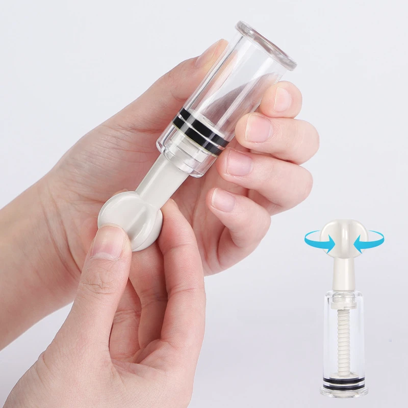 Rotating Handle Jar Vacuum Cupping Cans 4 Size For Massage Anti Cellulite Body Pain Relief Vacuum Massage Cup For Face Body facial cupping set