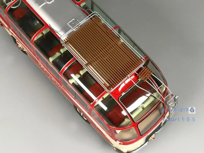 Фото Модель автомобиля Schuco 1:18 Setra S6 Fischer 1956, полностью открытая, ограниченная серия №5