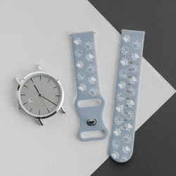 20mm Silicone Wrist Strap for Smartwatches - Durable and Comfortable Wristband (UW)