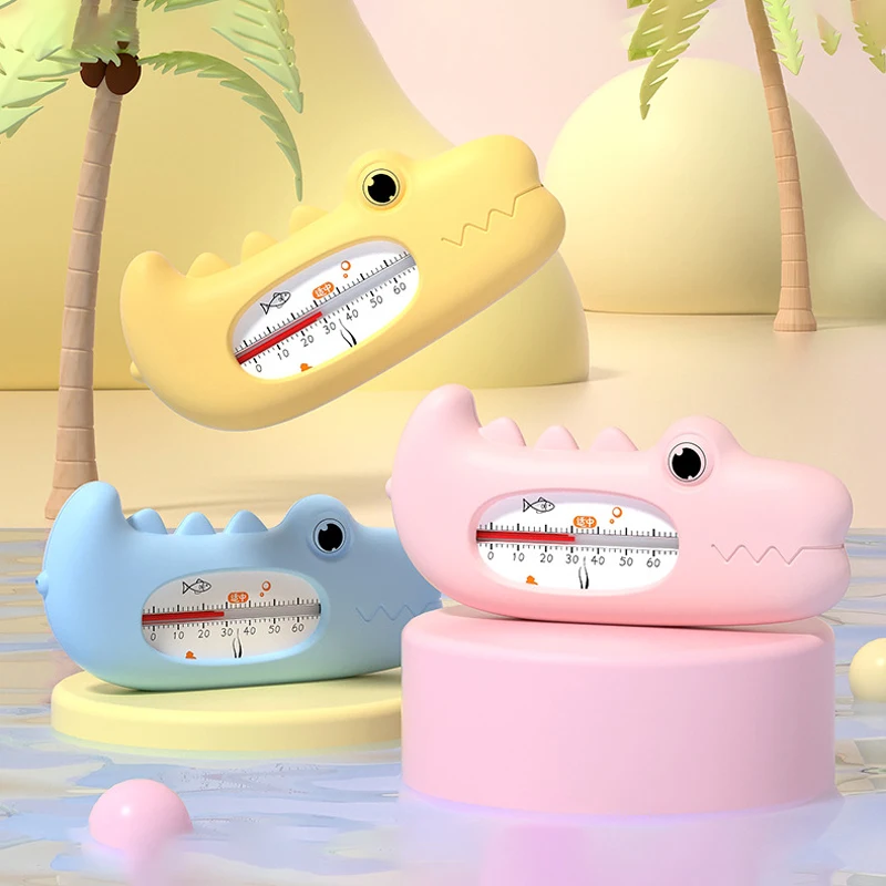 BabyBathThermometerNewbornCrocodileWaterTemperatureMeterSafety