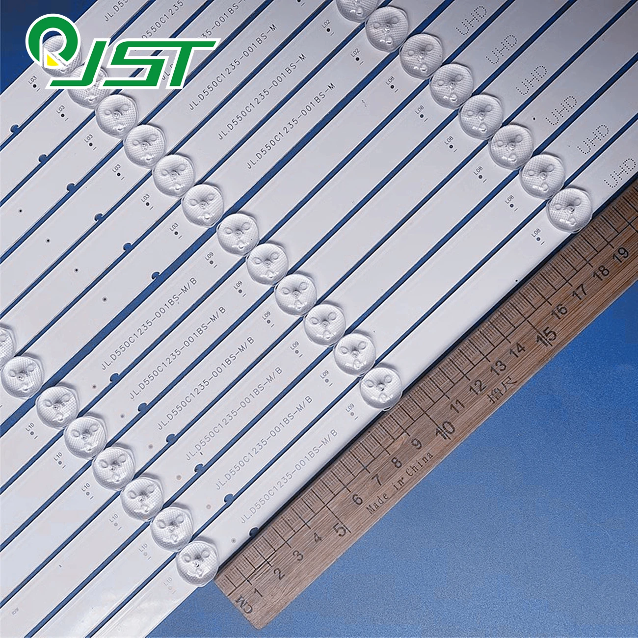 New 12pcs/Kit LED Strips L/G 55 TV 55UJ630Y-TA 55UJ634V-ZD 55UJ632T 55UK6100PTA 55UJ632 JL.D550C1235-001BS-M SDL550W0 (LD0-B01) 4
