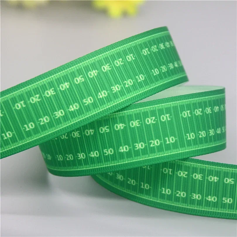DHK 7/8'' 5yards Football Baseball Printed Grosgrain Ribbon Accessories Material Decoration Collar DIY Sewing Craft C2597