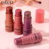 Cheek Bronzer Face Rouge Blusher Cream Natural High Color Rendering Brightening Skin Tone Lasting Multi-function Blush Stick New 1