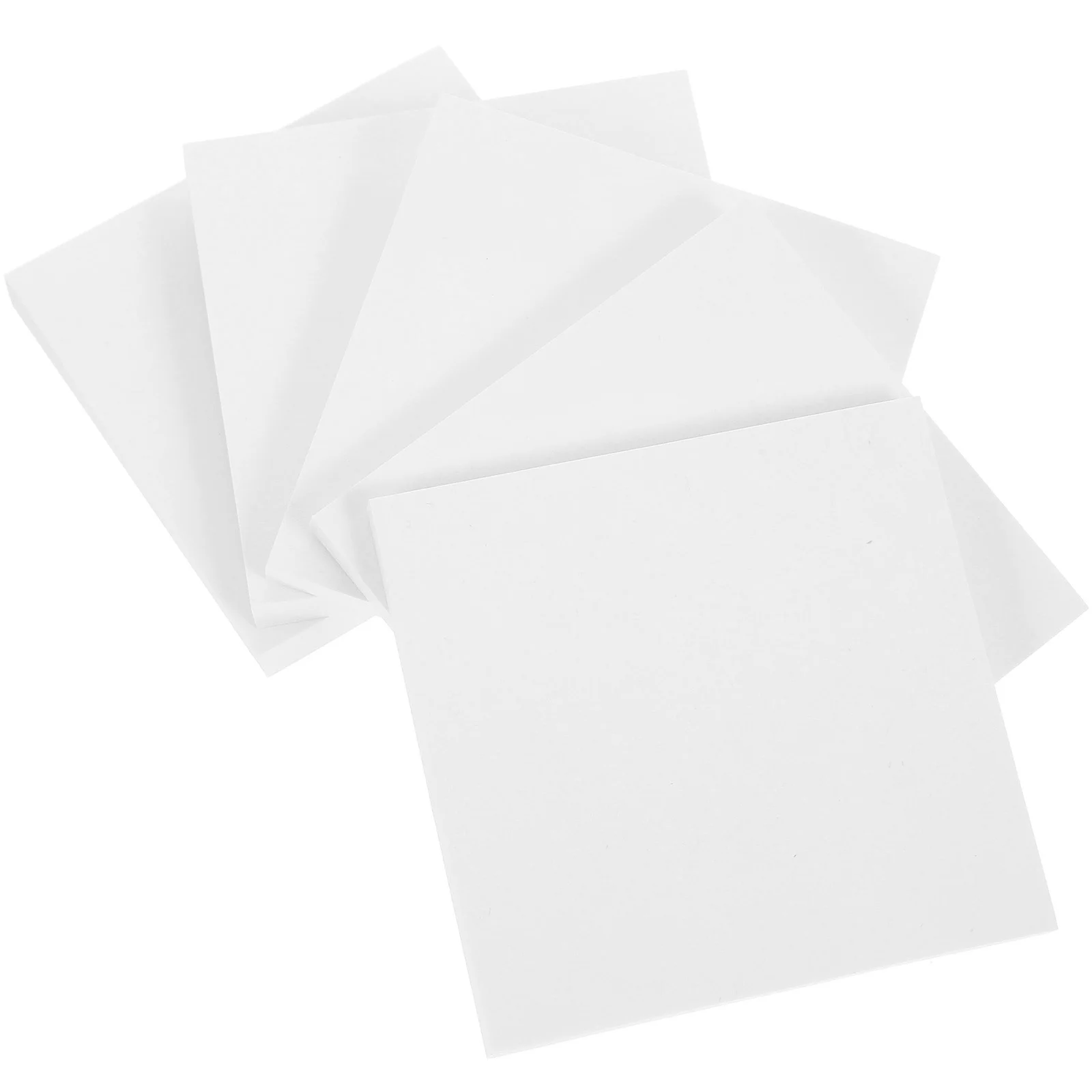 

5 Books Sticky Notes Self-adhesive Students Page Markers Funny Pads Blank Convenient Tabs Paper Use Labels