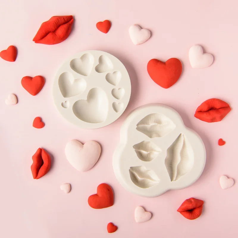 Silicone Mold Pottery Polymer Clay Flower Shell Decoration Modeling DIY Fondant Drip Glue Handicraft