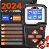 ANCEL BA301 6V 12V Car Battery Tester Analyzer Automotive Battery Cranking Charging load Circuit Test Tools for Car/Motorcycle 1