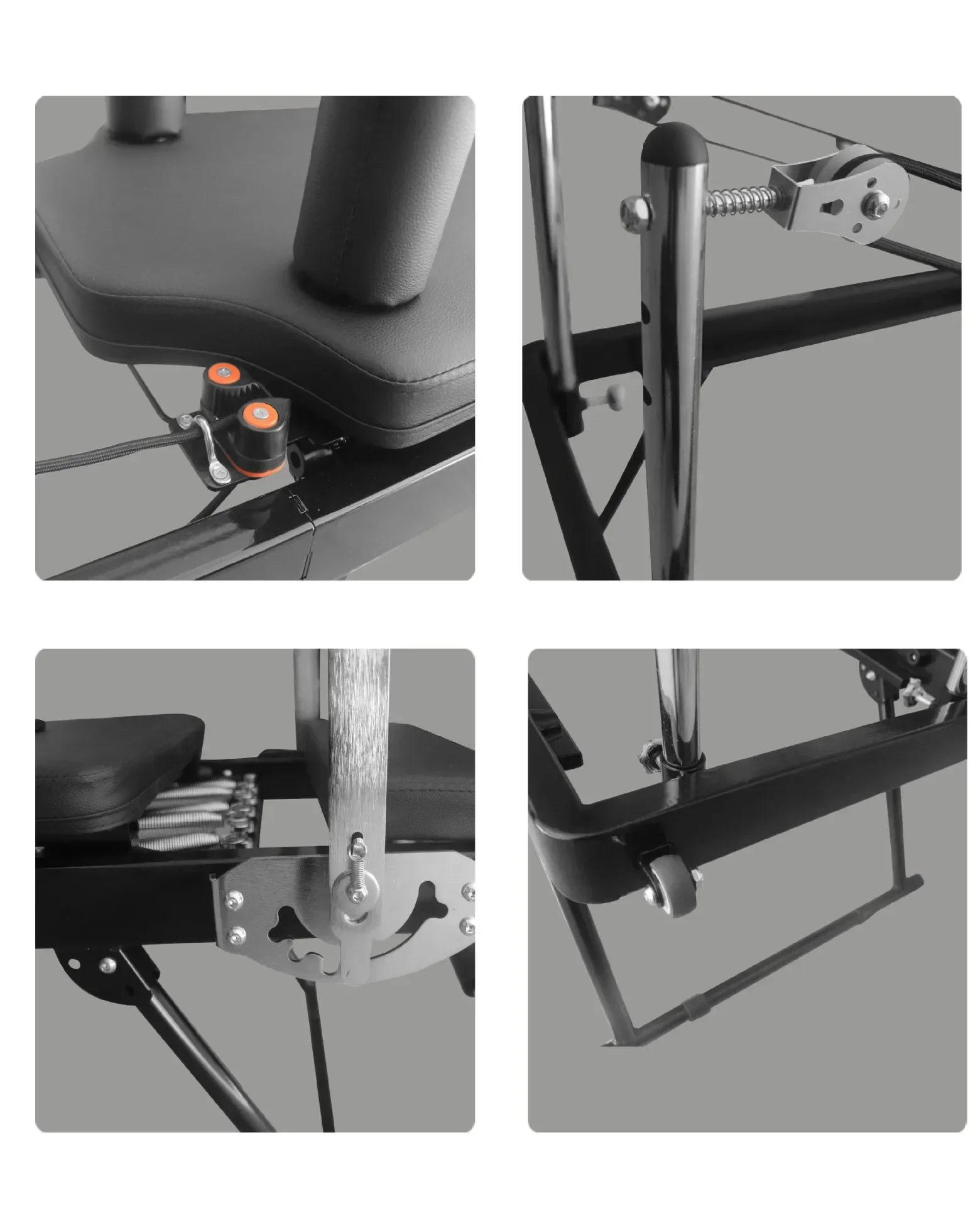 MIYAUP New Popular Foldable Home Yoga Bed With Foot Pedal Fitness Equipment Pilates Core Bed S4afcd986415c46efb2f19e7834e8ea0ce