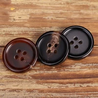 12pcs Genuine Horn Button Set for Suit Jacket Blazer Coat Light Brown Black Dark Brown Buttons 15mm - 30mm Sewing Accessories 2