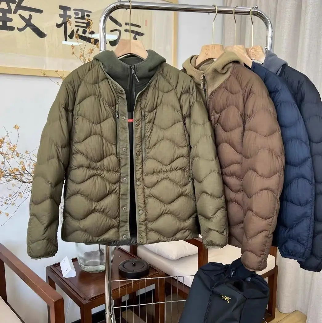 Men's And Women's Lightweight Duck Down Jacket Outdoor Trekking Climbing Camping Riding Cycle Sports Fitness Running Stormsuit
