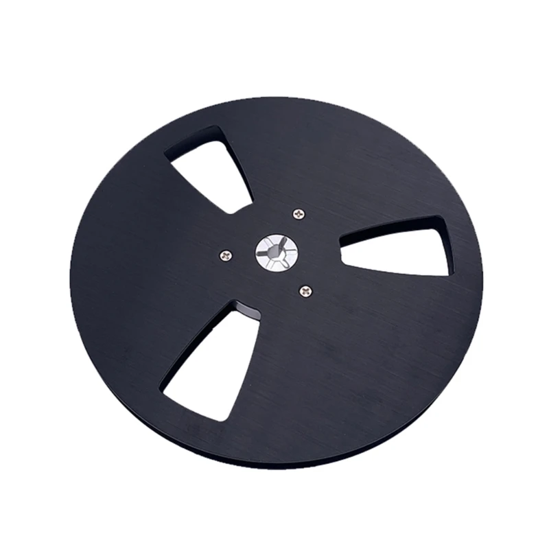 T8WC Metal Takeup Reel Opening Machine Parts 3 Hole 1/4 7 Inch Empty Reel  for Reel To Reel Tape Recorder - AliExpress