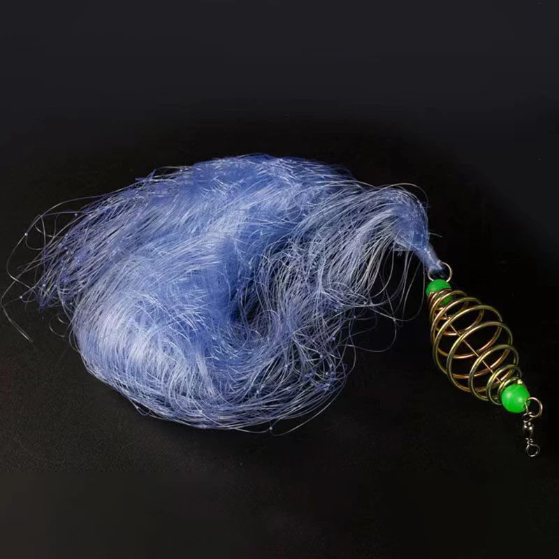 Fishing Net 11 Sizes Luminous Bead Netting Sea Fish Trap