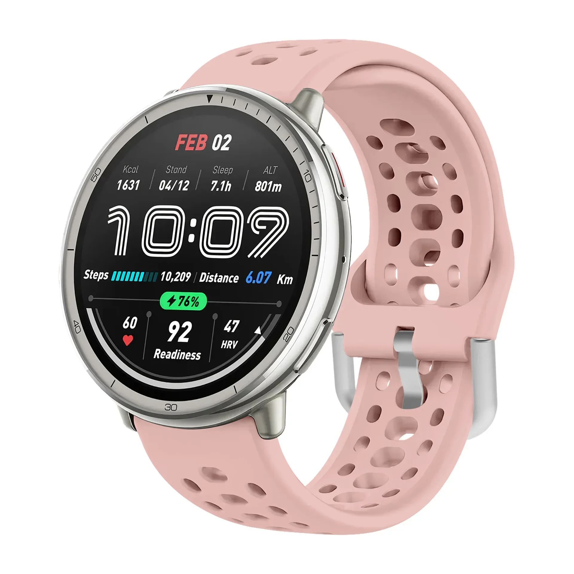 Premium Silicone Strap for Active Sports – Breathable and Stylish Watchband Accessories