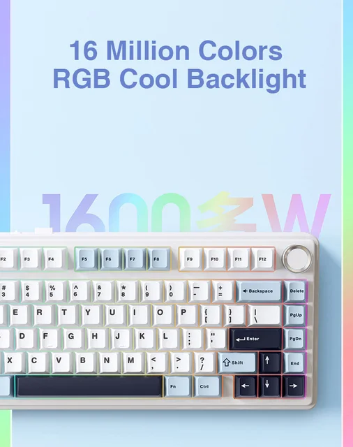 【新品同様】AULA F75 メカニカルキーボード｜RGB・無線対応・高性能！ 楽天市場】AULA F75 ゲーミングキーボード メカニカルキーボード