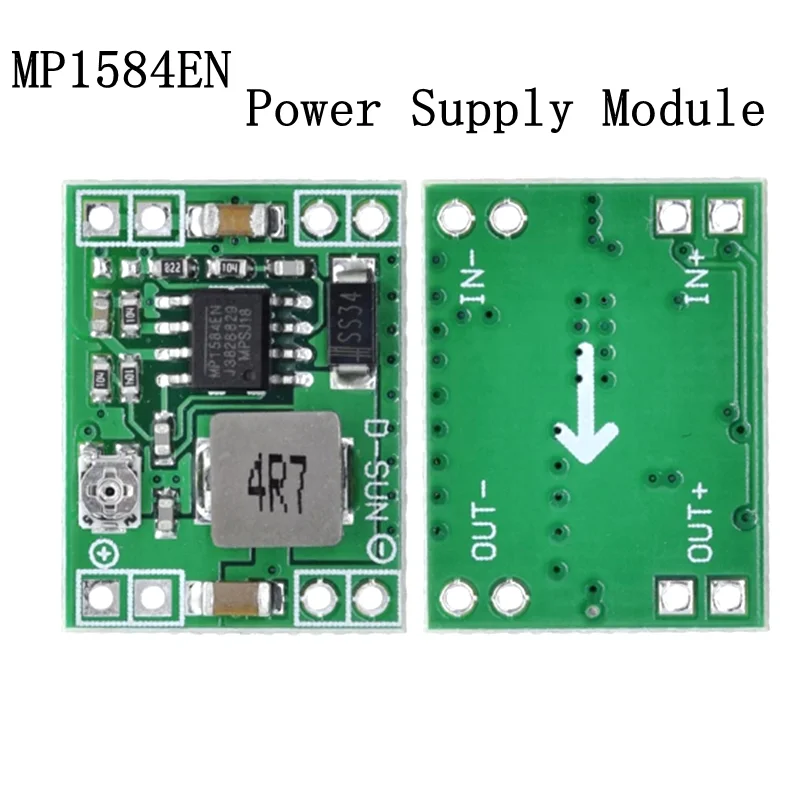 1 Pz/10 Pz Ultra-Small Size Dc-Dc Step Down Modulo Di Alimentazione Mp1584En 3A Convertitore Buck Regolabile Per Arduino Sostituire Lm2596