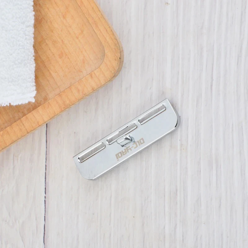 YAQI Excalibur Single Edge Chrome Color AC Safety Razor Head for Men Zinc Alloy 0.70mm Blade Gap 50mm Width Lightweight Head