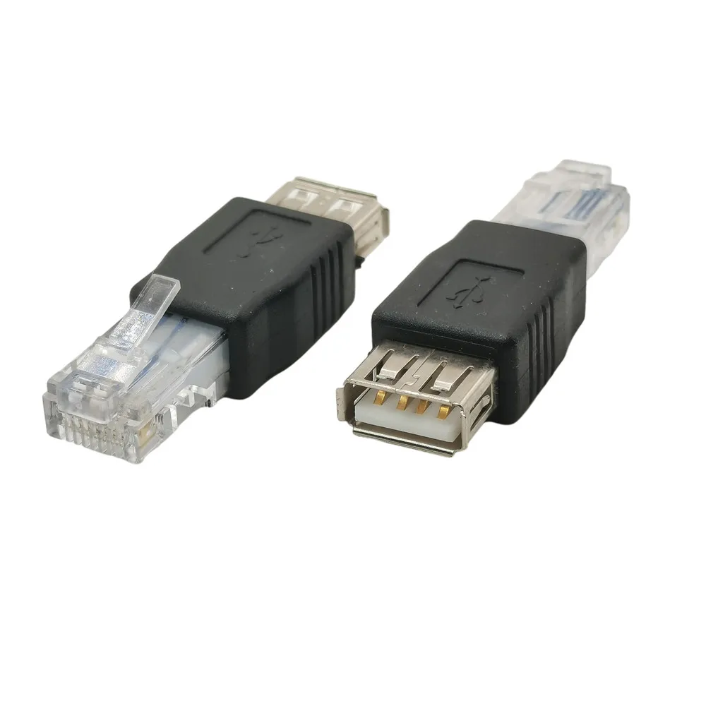 Adaptateur de prise USB multiple de type A femelle vers RJ45 mâle, routeur  de réseau LAN Ethernet, 1 pièce - AliExpress