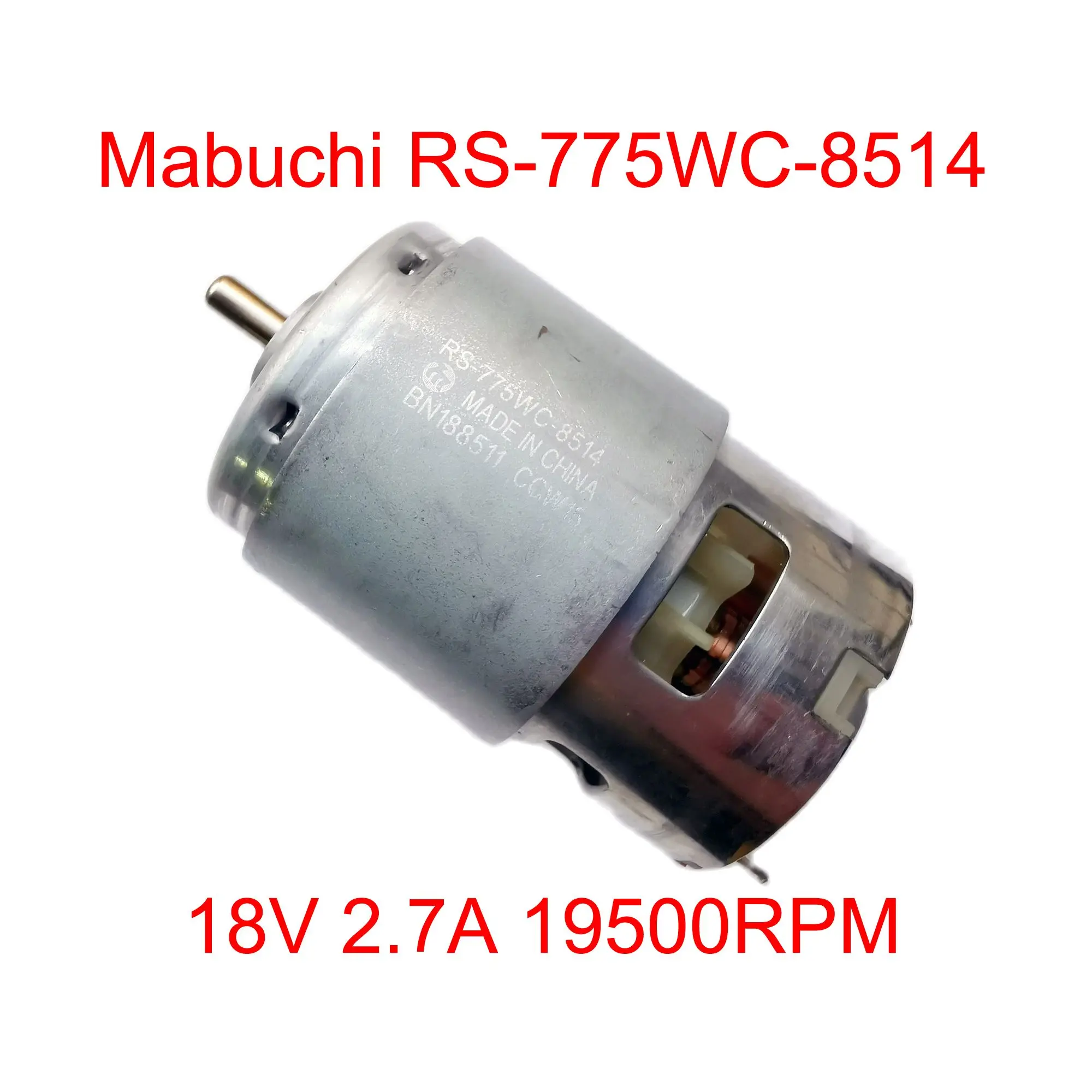 IDGTTLDF RS-775WC-8514 42mm Motor - Hochleistungs DC Motor 12V-19,2V Für Akkuschrauber