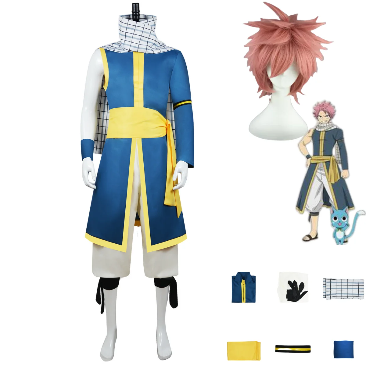 Костюм для косплея из аниме «Фея хвост», 100 лет