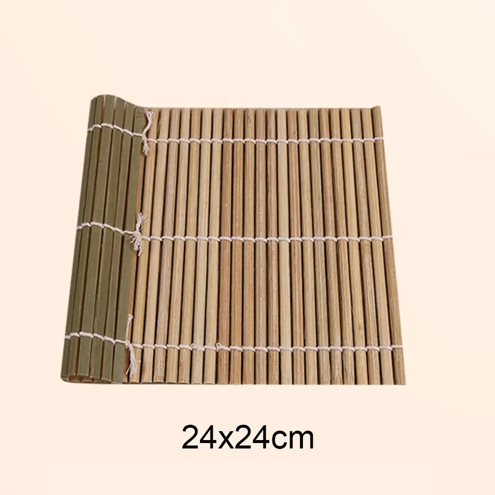 Sushi Bamboo Rolling Mat Creative Portable Reusable Bamboo - Temu